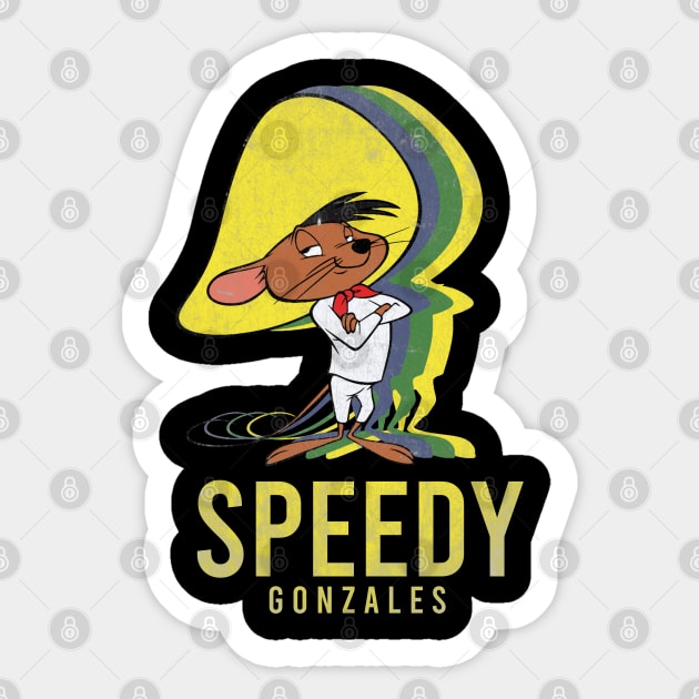 speedy gonzales retro Sticker by Mortensen